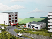PIKO 61151 - H0 - Plattenbau Kaufhalle Petersberg